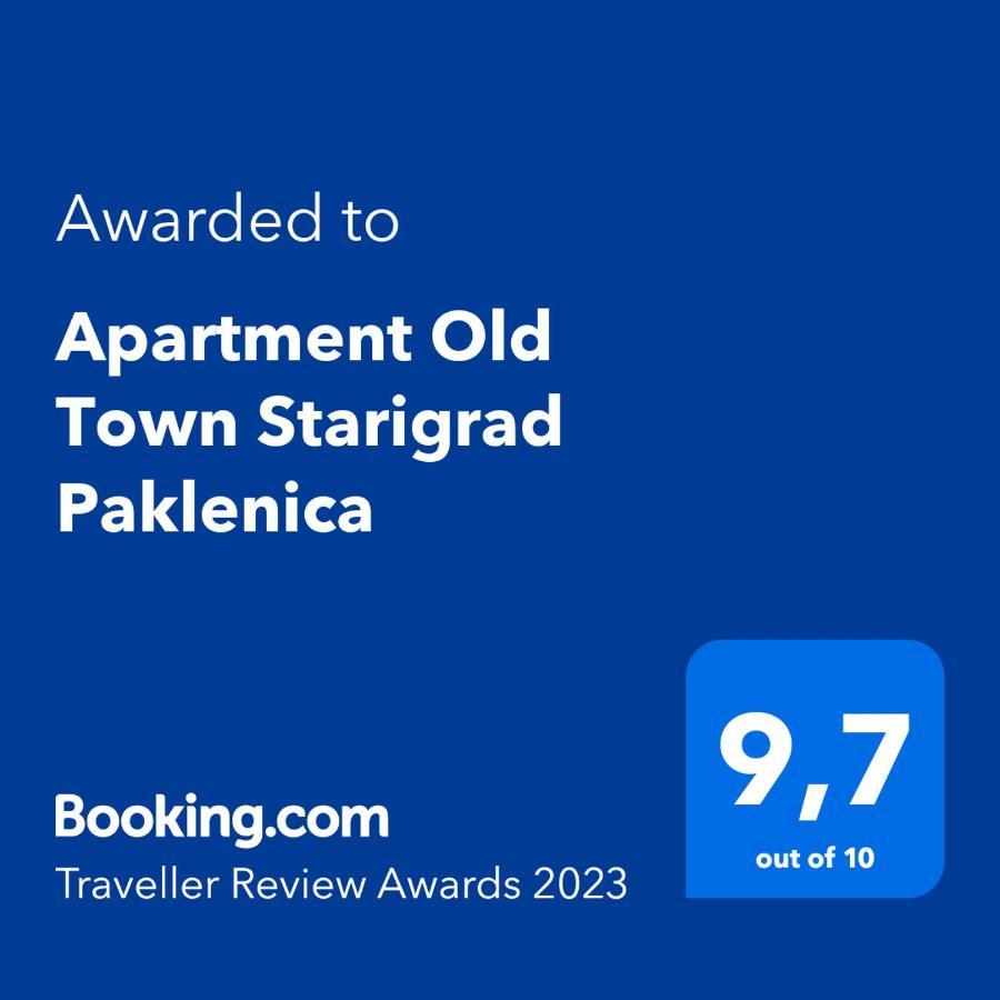 Old Town Paklenica Apartment Starigrad Paklenica Ngoại thất bức ảnh